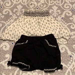 Tank top and shorts outfit